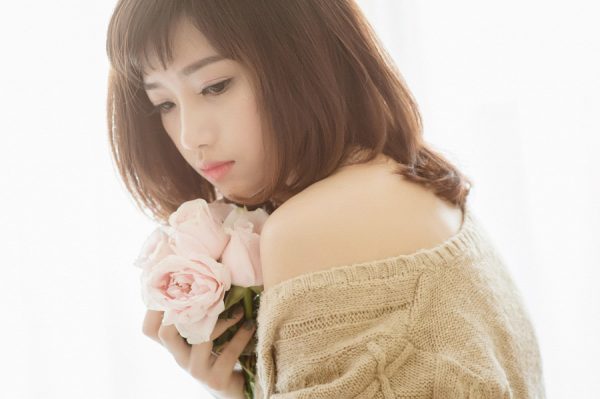 スカウト される顔 女